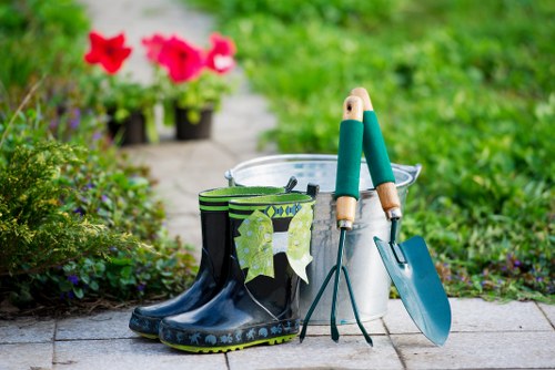 Aeration and soil improvement for lawn care in Bickley
