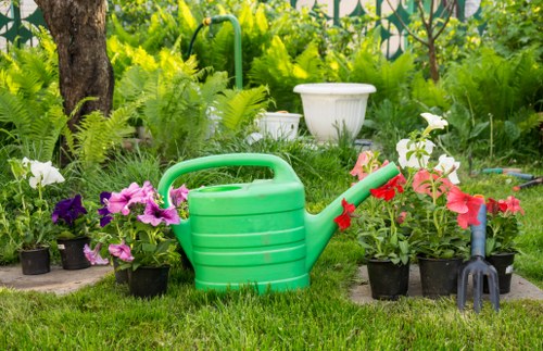 Inspected gardening equipment prepared for safe use