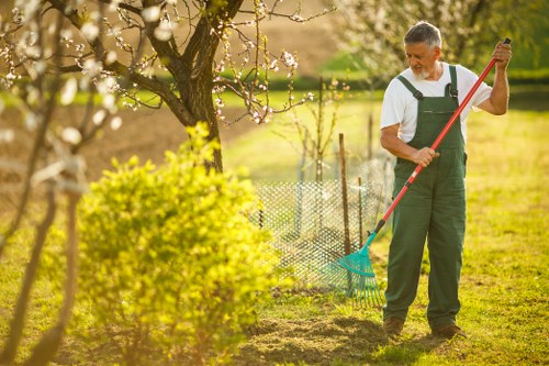 Expert hedge maintenance in Bickley creating a tidy front garden
